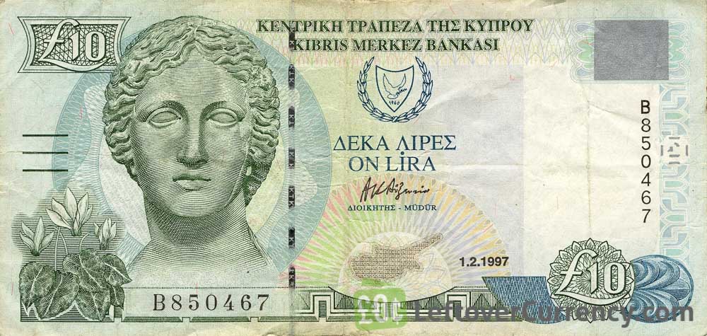 Details about   Cyprus 1 Pound 1-2-1997 Pick 57 UNC Uncirculated Banknote 