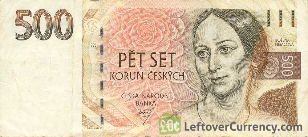 CRC We Combine 93 500 Korun 1973 All 3 prefixes Details about   Czechoslovakia banknote P 
