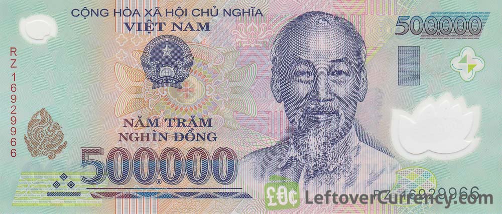 2 500,000 Banknotes FAST DELIVERY 1,000,000 VIETNAMESE DONG CURRENCY - VND