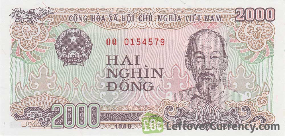Details about   Vietnam Paper Money Vietnam Currency Banknotes 10 PCS 2000 Vietnamese Dong Each