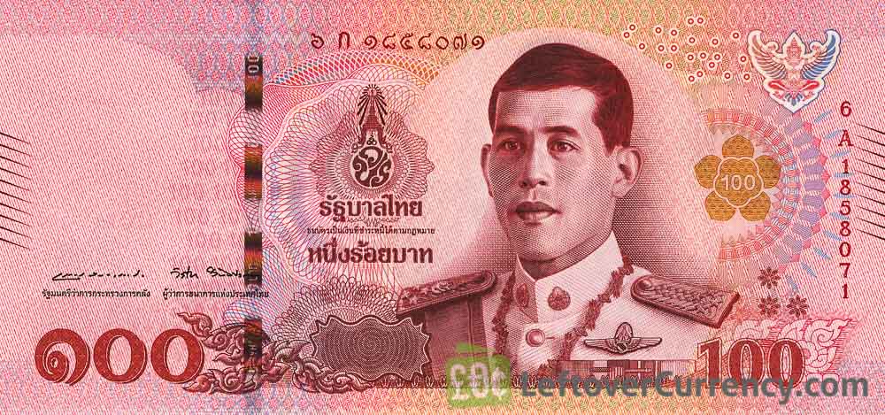 100 Thai Baht yours for cash