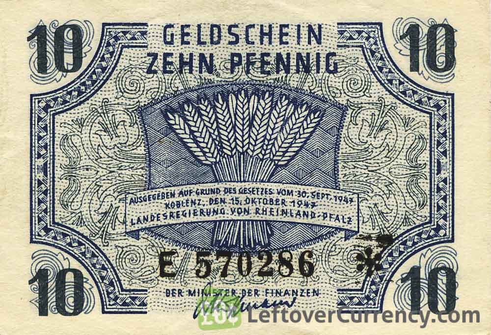 10 Euro banknote  Deutsche Bundesbank