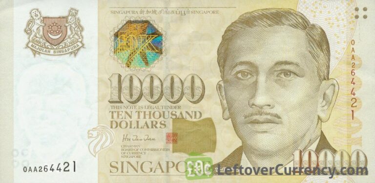 current Singapore Dollar banknotes - Exchange yours now