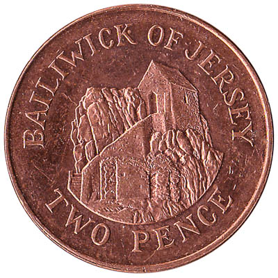 bailiwick of jersey 2p 1971