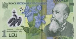 1 Romanian Leu banknote - Nicolae Igora
