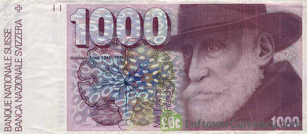 1000 swiss franc to usd