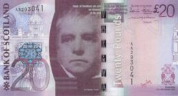 Bank of Scotland 20 Pounds banknote - 2007-2011 series