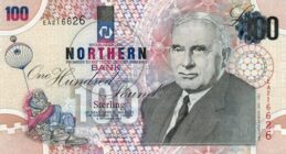 Northern Bank 100 Pounds banknote - series 1999