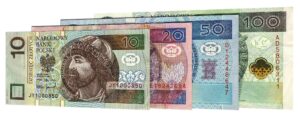 current Polish Zloty banknotes accepted for exchange