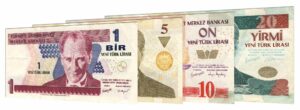 new Turkish lira 2005-2008