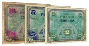 Obsolete Allied military currency accepted for exchange
