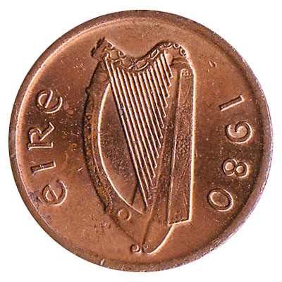 0.5 Pence coin Ireland