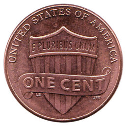 1 Cent coin United States (Union shield)