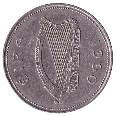 1 Irish Pound coin