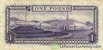 1 Isle of Man Pound banknote (Tynwald Hill)