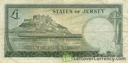 1 Jersey Pound banknote (Mont Orgueil Castle)