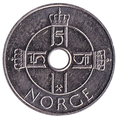 1 Norwegian Krone coin