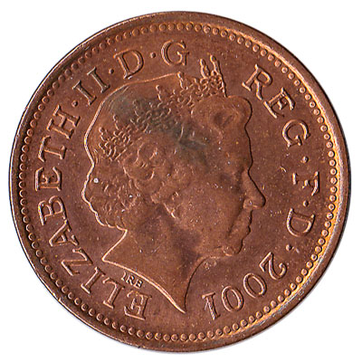 1 Penny coin Great Britain