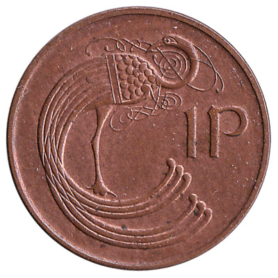 1 Penny coin Ireland