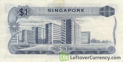 1 Singapore Dollar banknote (Orchids series)