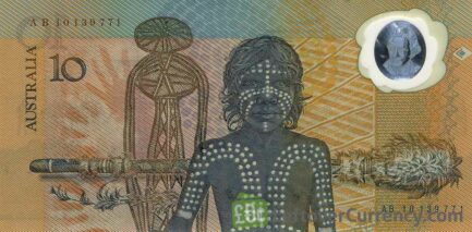 10 Australian Dollars banknote (Aboriginal youth)