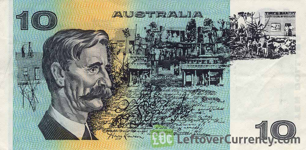 lindre firkant Minister 10 Australian Dollars series 1974 - exchange yours for cash
