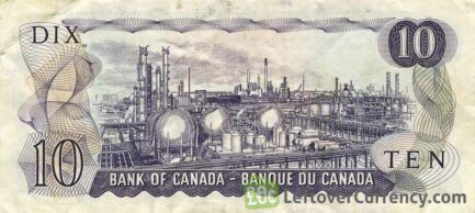 10 Canadian Dollars banknote (Sarnia Scenes of Canada)