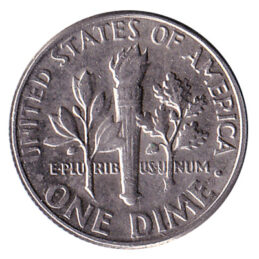 10 Cents coin United States Dollar (dime)