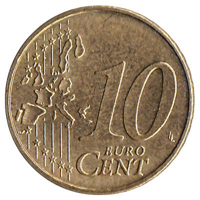 10 cents Euro coin