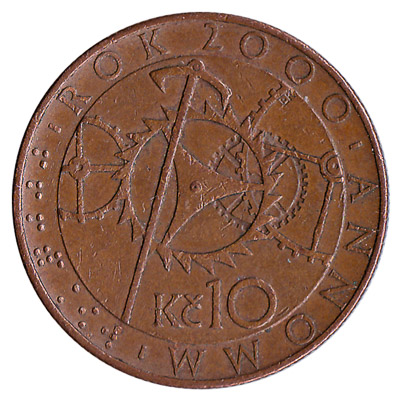 10 Czech Koruna coin (commemorative)