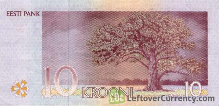 10 Estonian Krooni banknote (Jakob Hurt)
