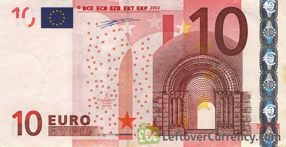 10 Euros banknote (First series)