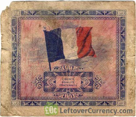10 French Francs banknote (Allied Military Currency 1944)
