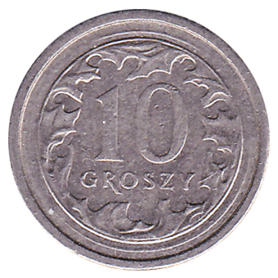 10 Groschen coin Poland