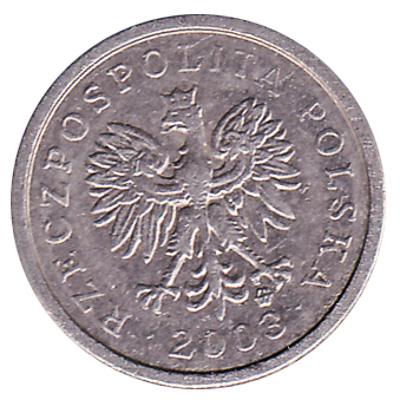 2006 Poland 10 Groszy Coin BU Very Nice KM# 279 