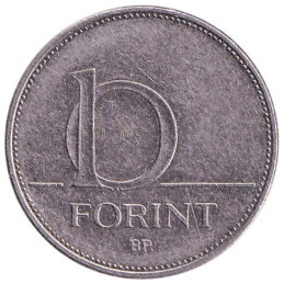 10 Hungarian Forints coin