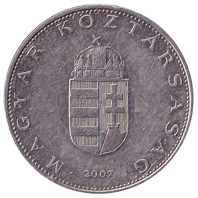 10 Hungarian Forints coin