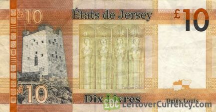 10 Jersey Pounds banknote series 2010