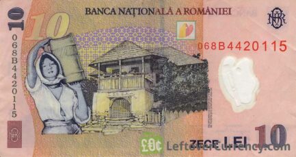 10 Romanian Lei banknote (Nicolae Grigorescu)