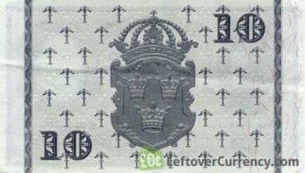 10 Swedish Kronor banknote (King Gustaf Vasa)
