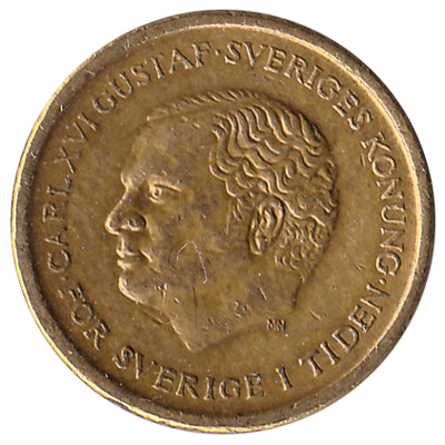 10 Swedish Kronor coin (minted from 2001)