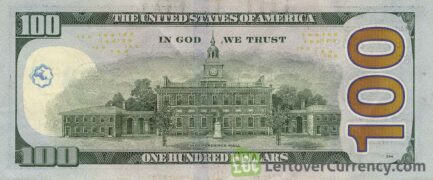 100 American Dollars banknote