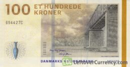 100 Danish Kroner banknote (Bridges of Denmark series)