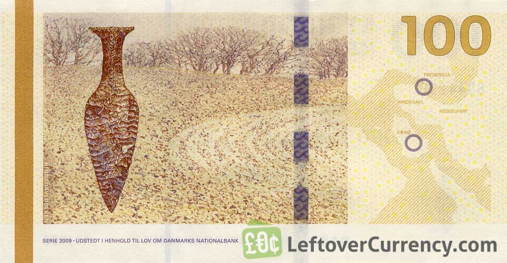 Berolige Prisnedsættelse artilleri 100 Danish Kroner (Bridges of Denmark series) - exchange yours