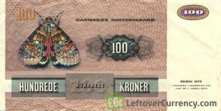 100 Danish Kroner banknote (Jens Juel)