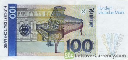 100 Deutsche Marks banknote (Clara Schumann)