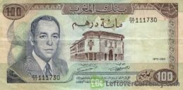 100 Moroccan Dirhams banknote (1970 issue)