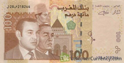 100 Moroccan Dirhams banknote (2002 issue)