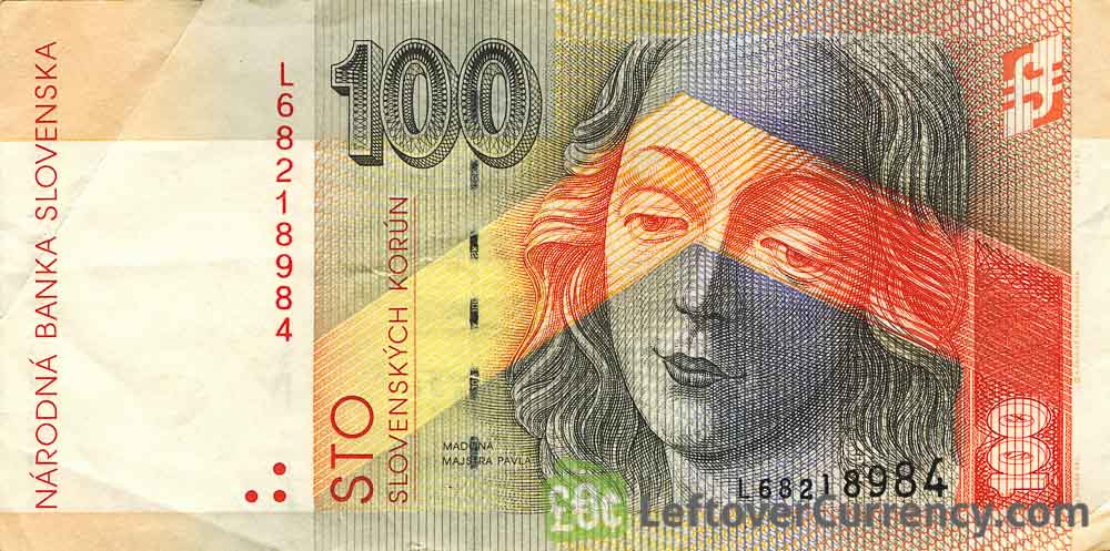 100 Slovak Koruna banknote (Levoca)
