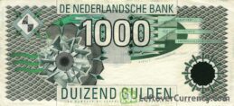 1000 Dutch Guilders banknote (Kievit 1994)